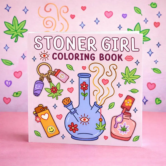 Stoner Girl Coloring Book