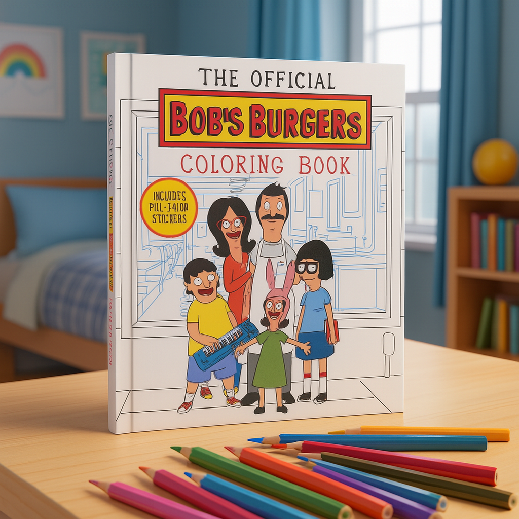 The Official Bob's Burgers Coloring Book (50% OFF)