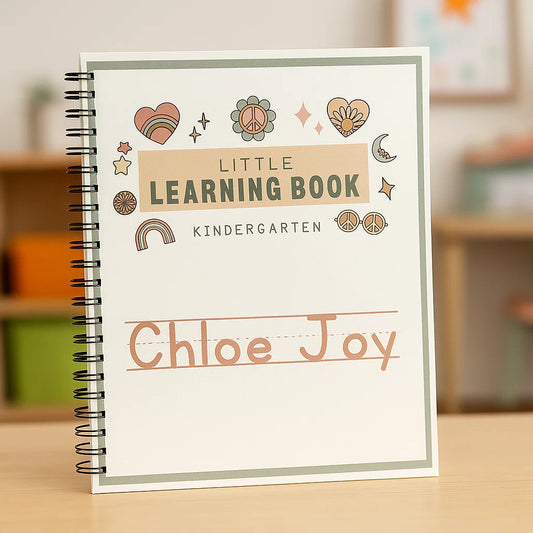 Kindergarten Personalized Learning Book (50% OFF)