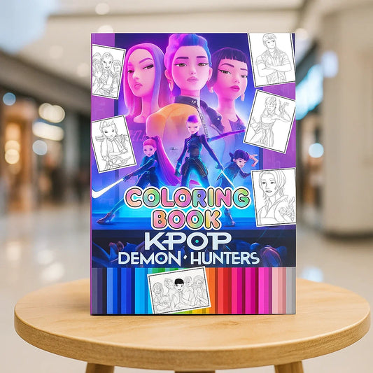 Demon Hunter's Coloring Book (50% OFF)